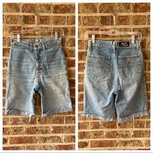 Vintage Super high waist OZ cutoff denim shorts, 70s beachy vibes